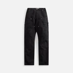 1017 ALYX 9SM Destroyed Carpenter Pant - Washed Black