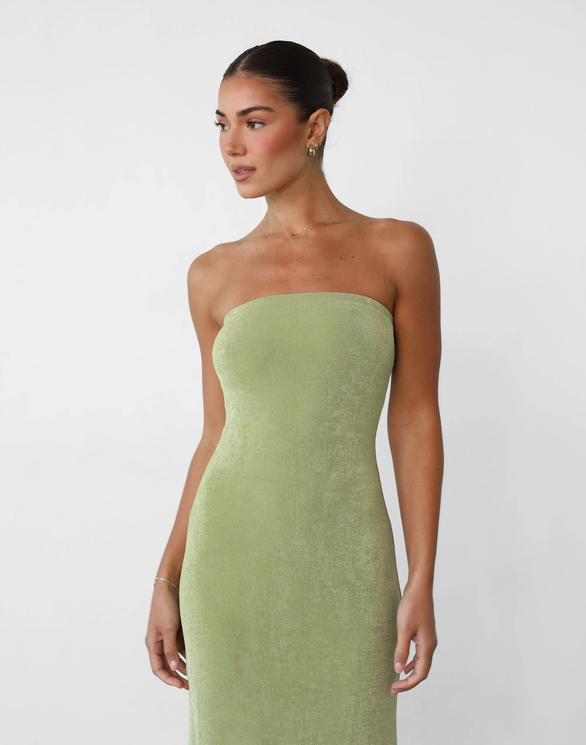 Abelle Maxi Dress (Lime)