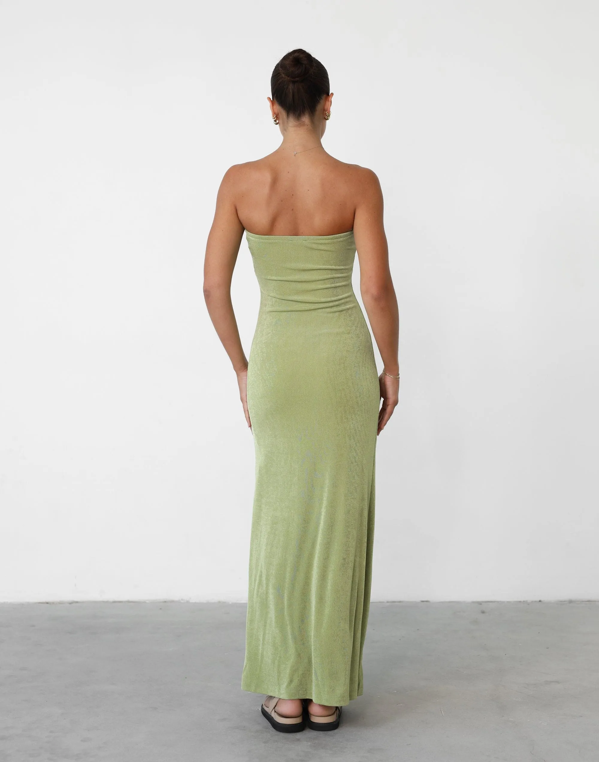 Abelle Maxi Dress (Lime)