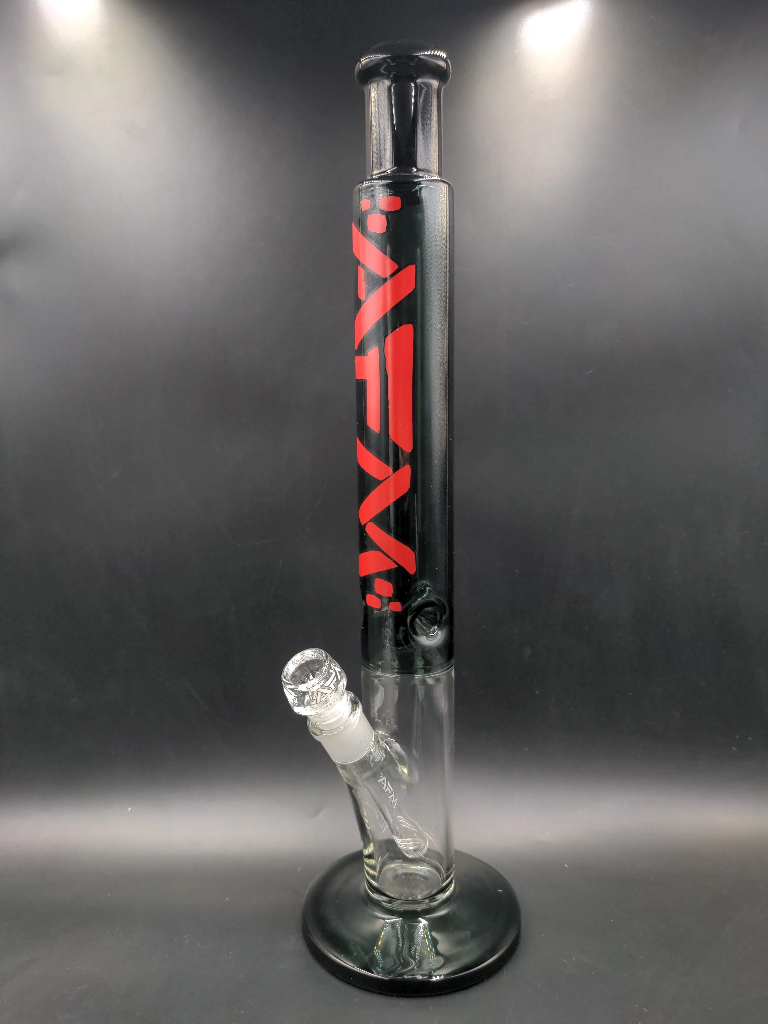 AFM Double Color Straight Tube Bongs 18