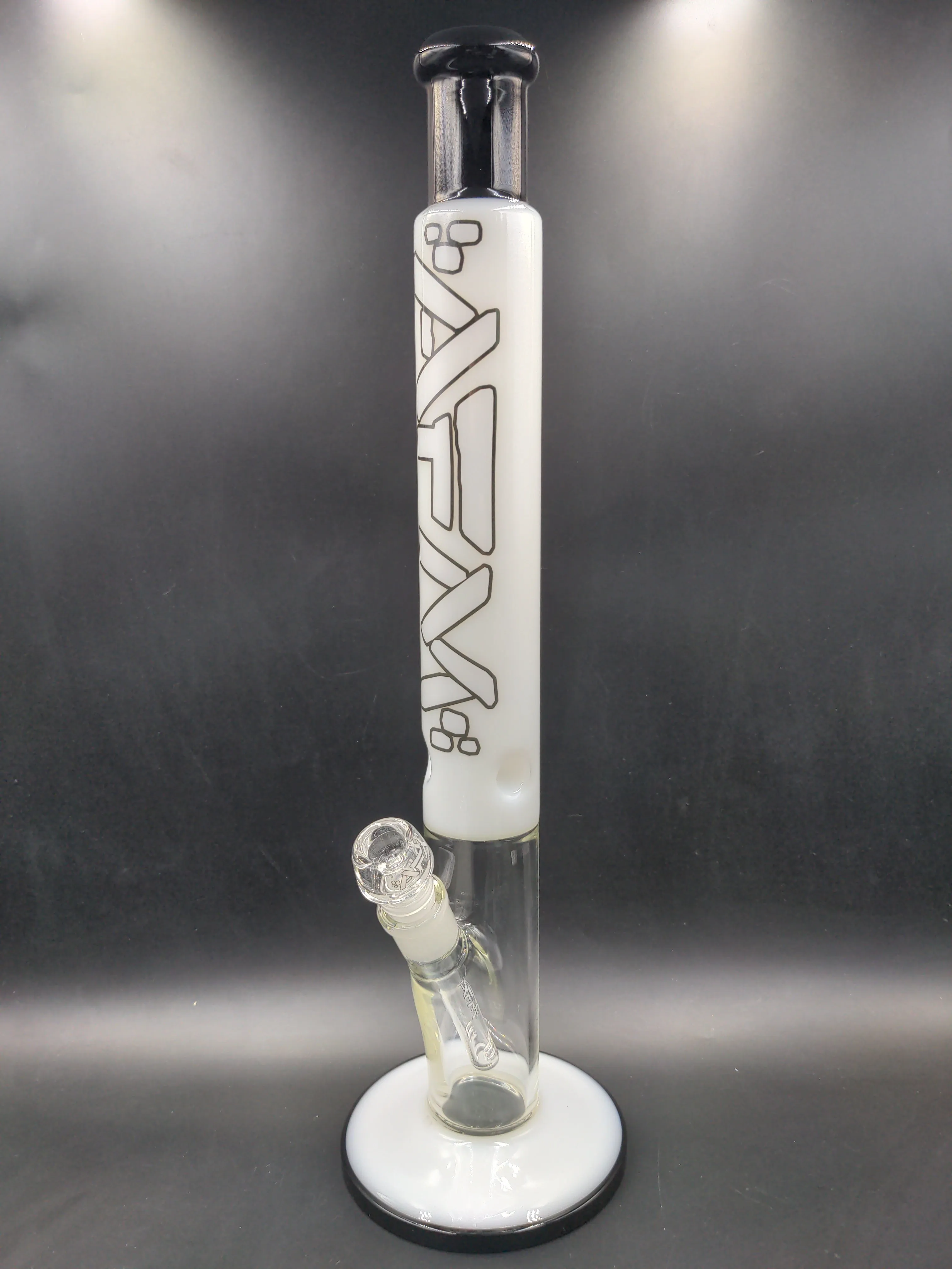 AFM Double Color Straight Tube Bongs 18