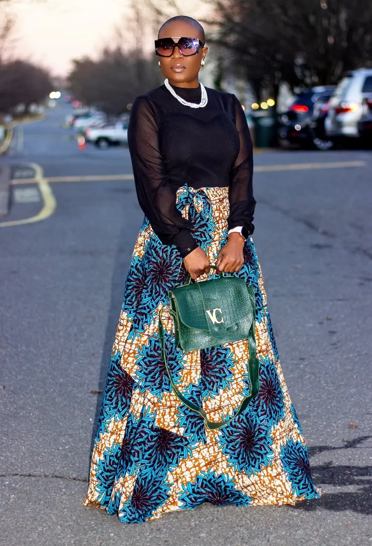 Ankara Maxi wrap | Skirt