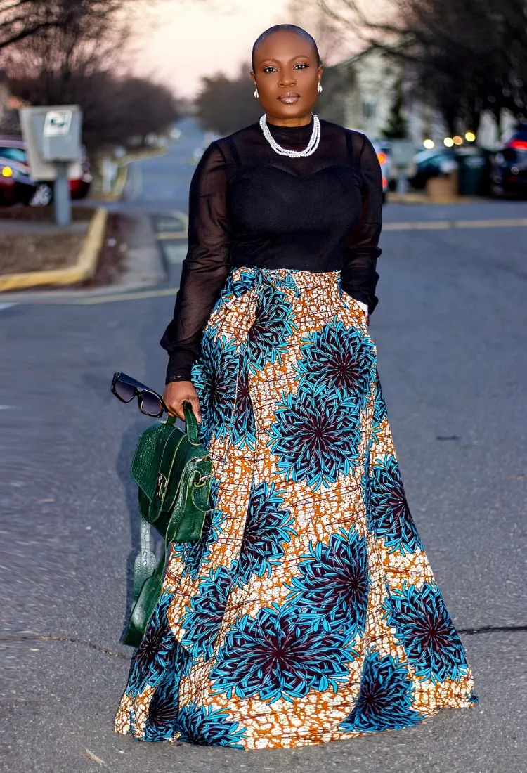 Ankara Maxi wrap | Skirt