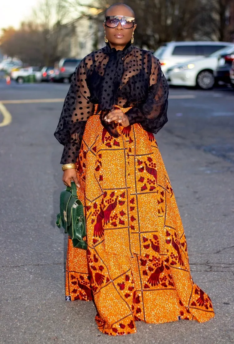 Ankara Maxi wrap | Skirt