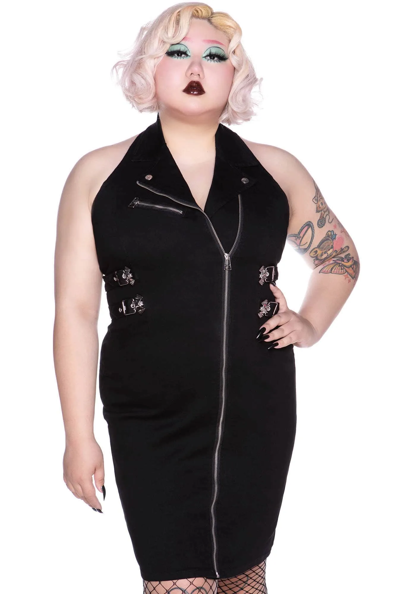 Anti-Club Moto Dress