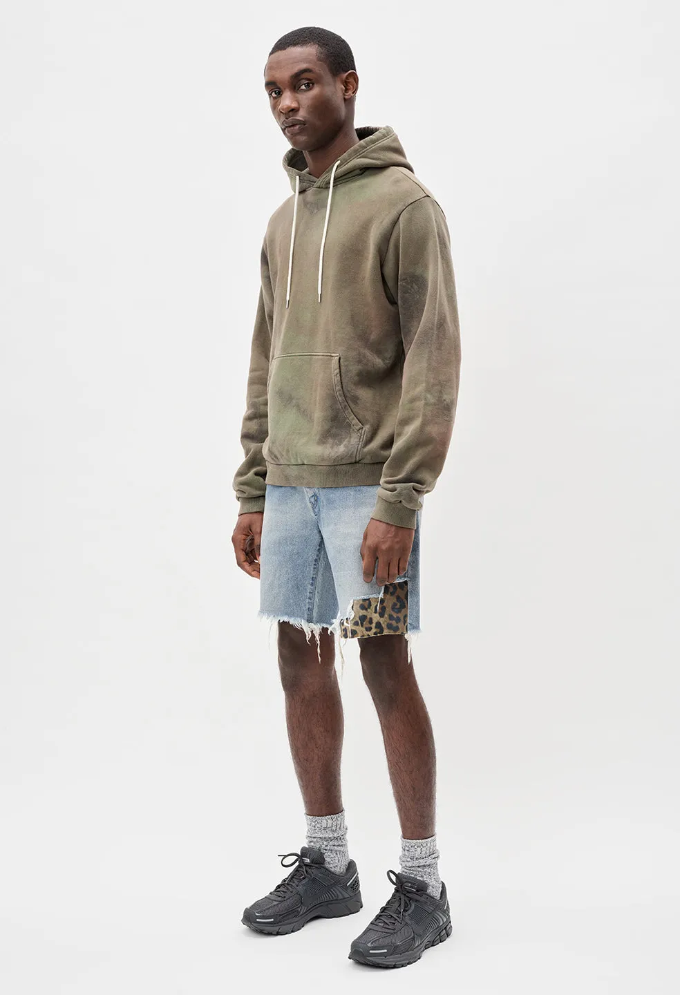 Beach Hoodie / Steelhead Marble Dye