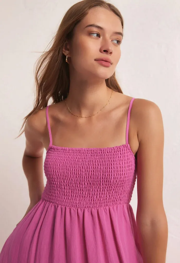 Beachside Midi Dress-Heartbreaker Pink