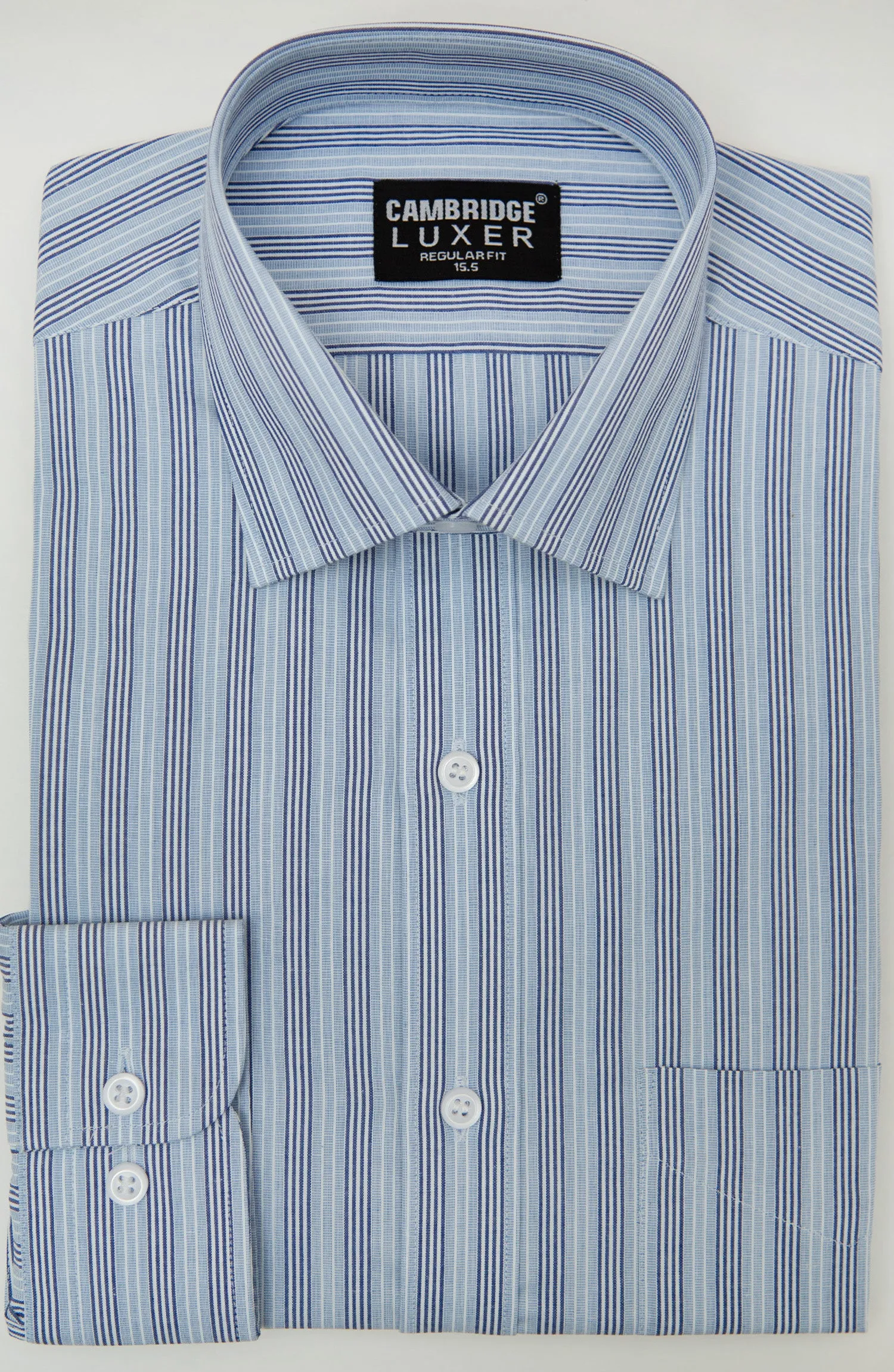 Blue Navy Luxer Formal Shirt