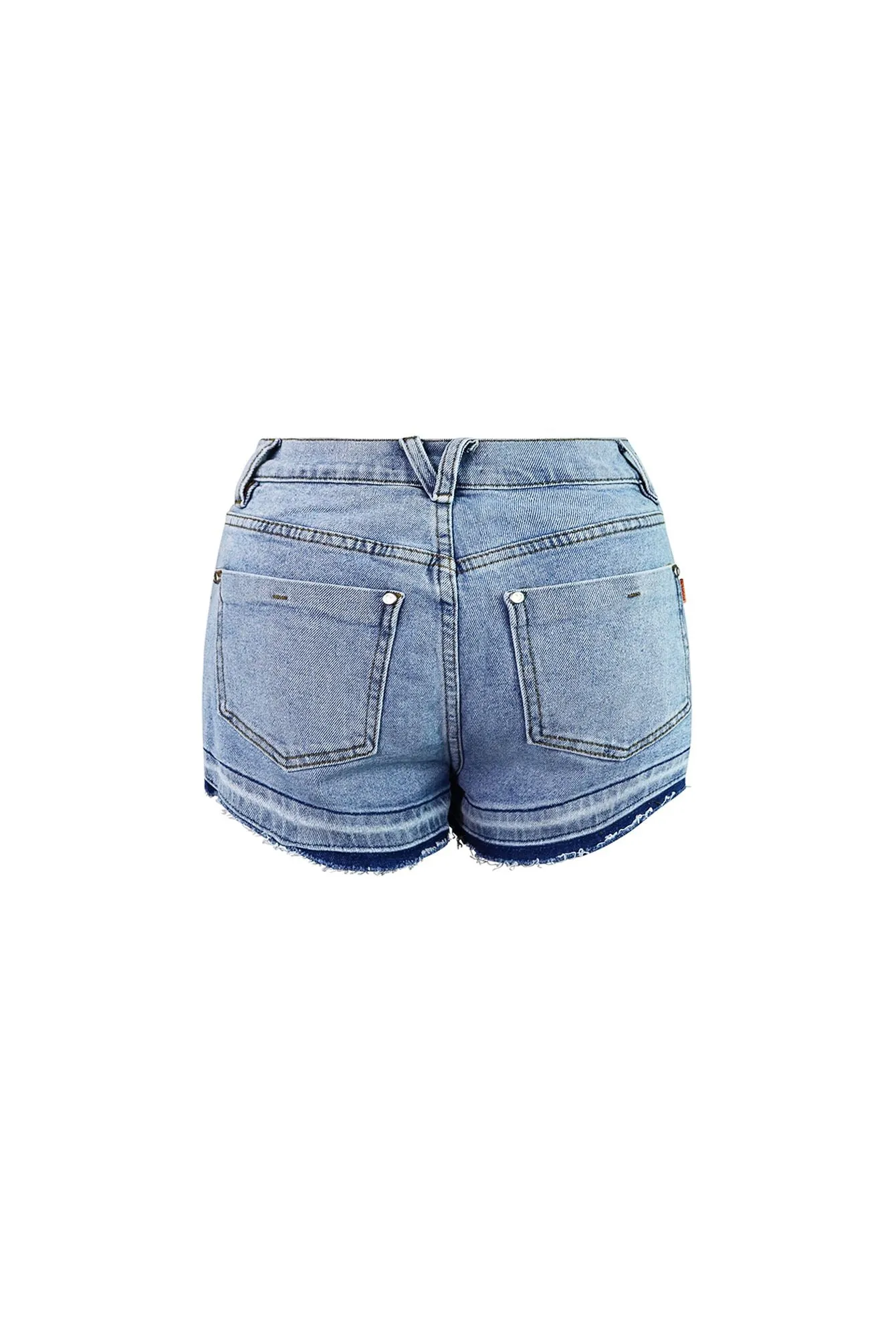 Call On Me Wrap Denim Skort