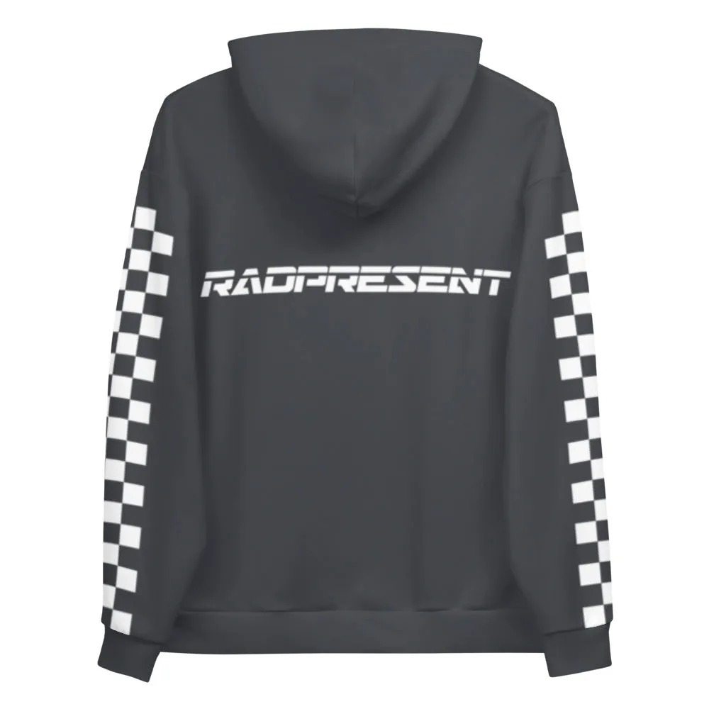 CHECKERED PULLOVER HOODIE