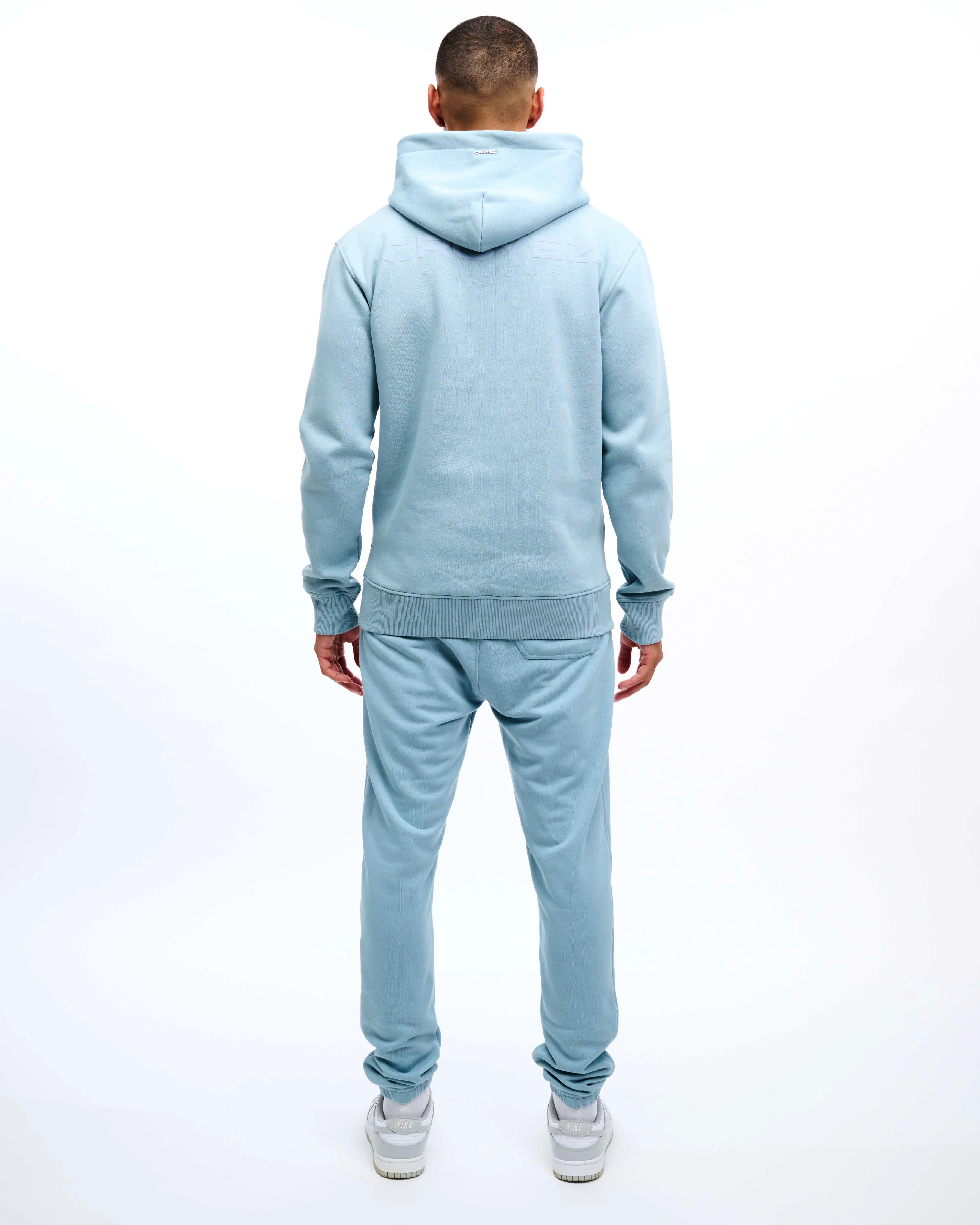 CROYEZ ORGANETTO TRACKPANTS - DUST BLUE