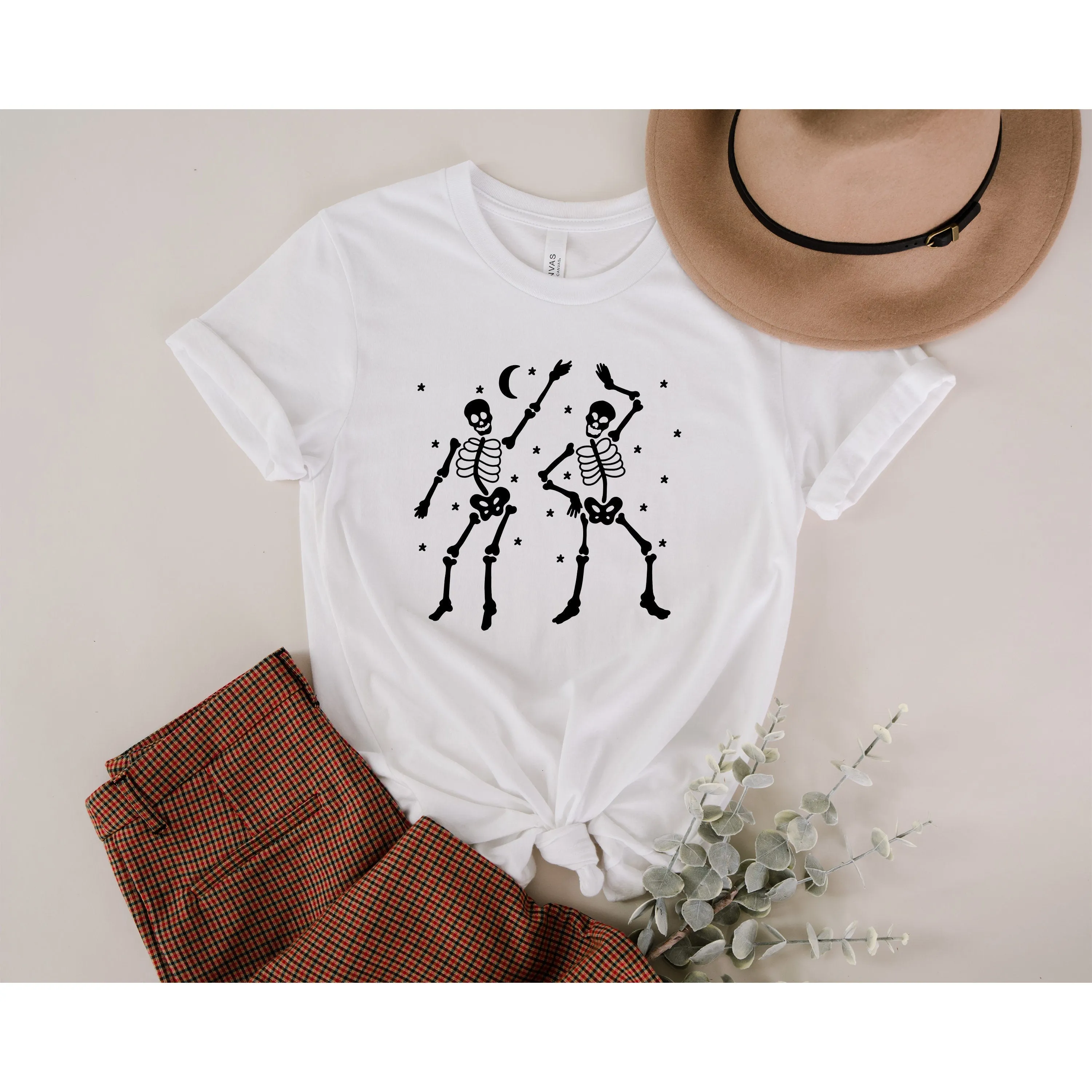 Dancing Skeletons Halloween Shirt