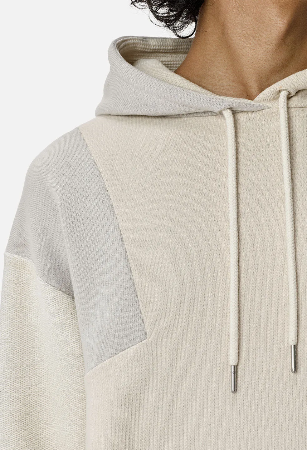 Distorted Hoodie / Pearl