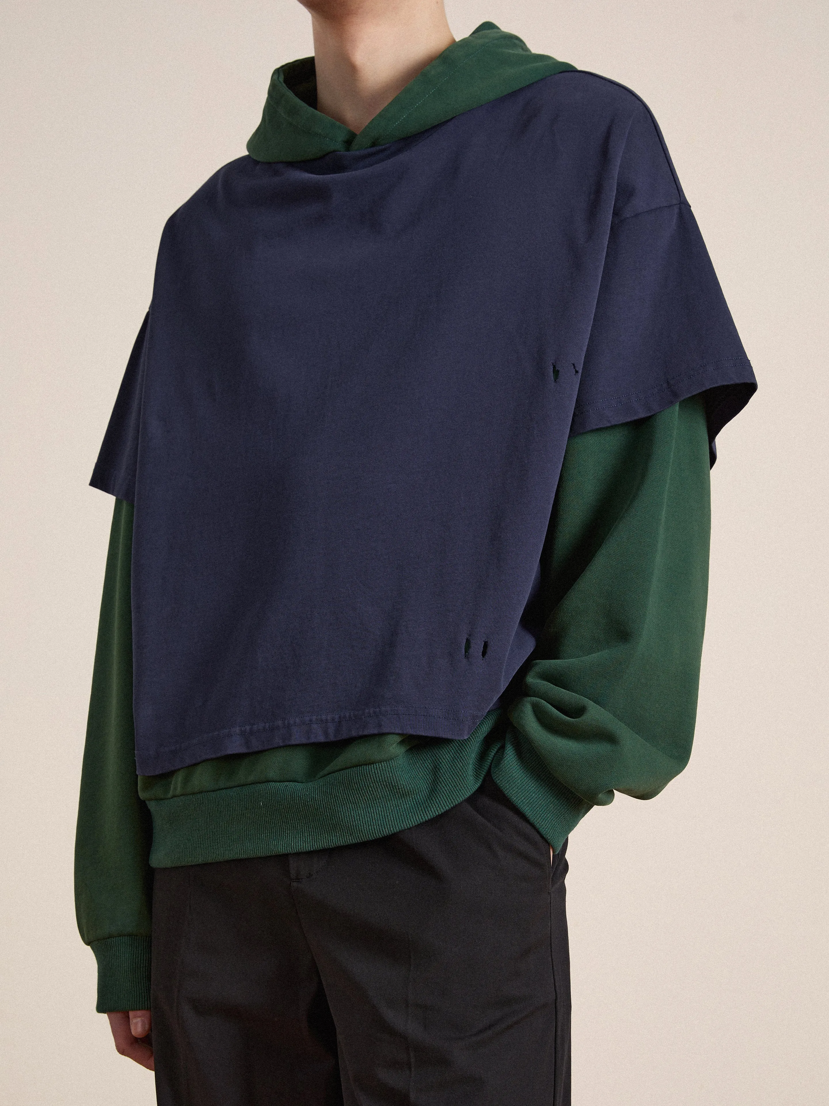 Double Layer Hoodie