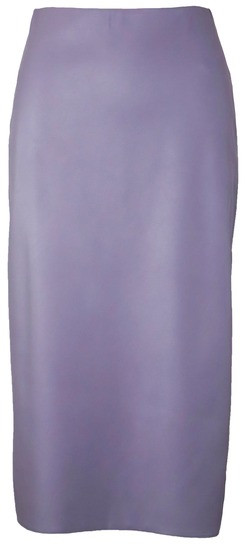 Ello Faux Leather Skirt in Lavendar