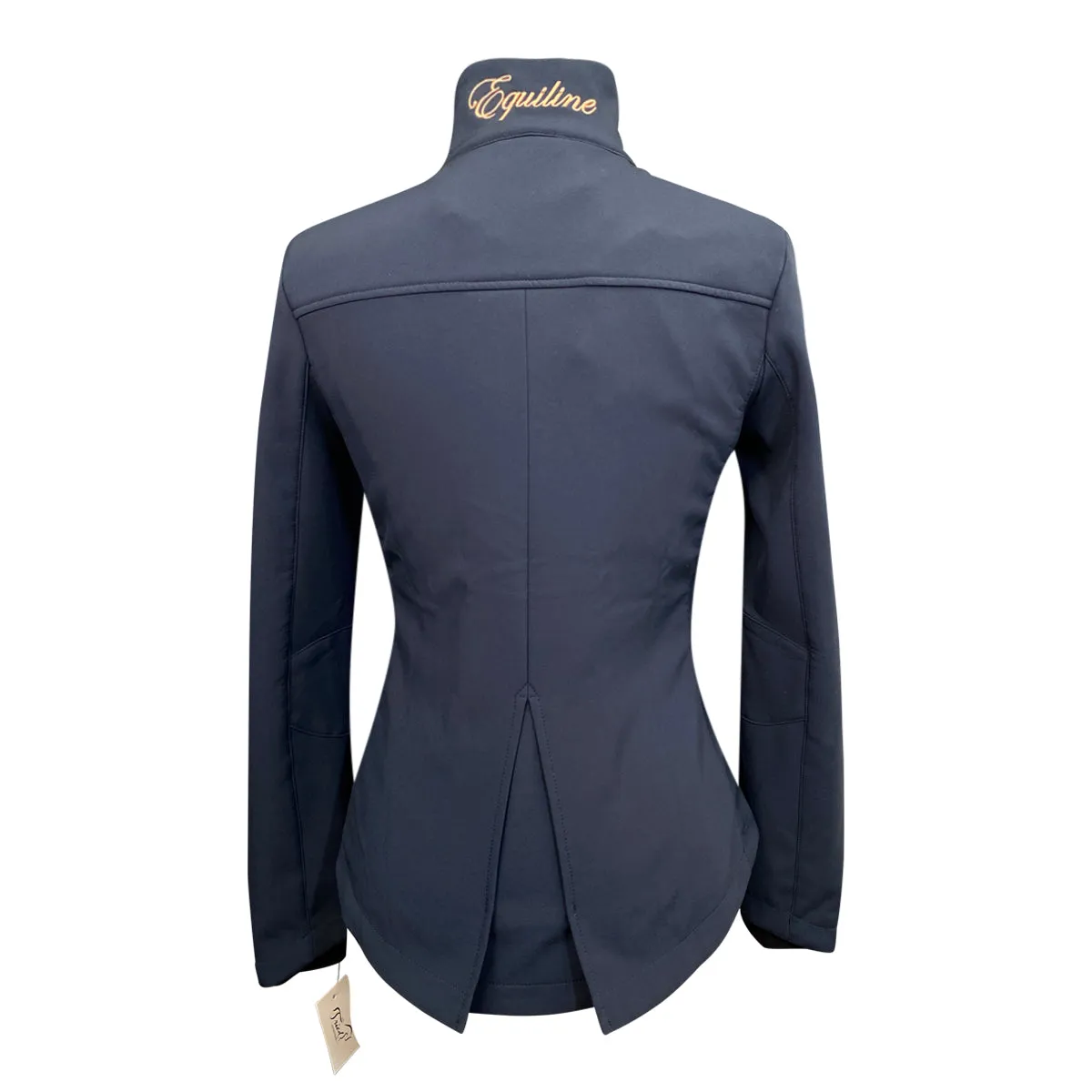 Equiline 'Ixoria' Softshell Jacket in Navy - Women's Small