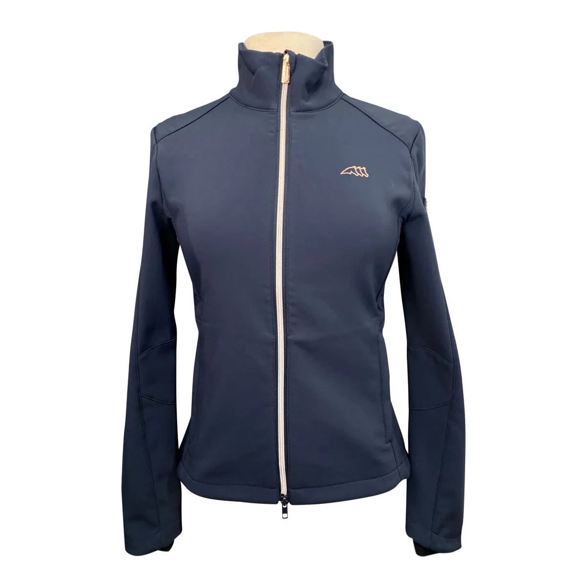 Equiline 'Ixoria' Softshell Jacket in Navy - Women's Small