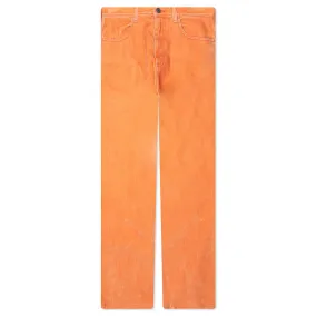 Flared 5 Pocket Trousers - Light Orange