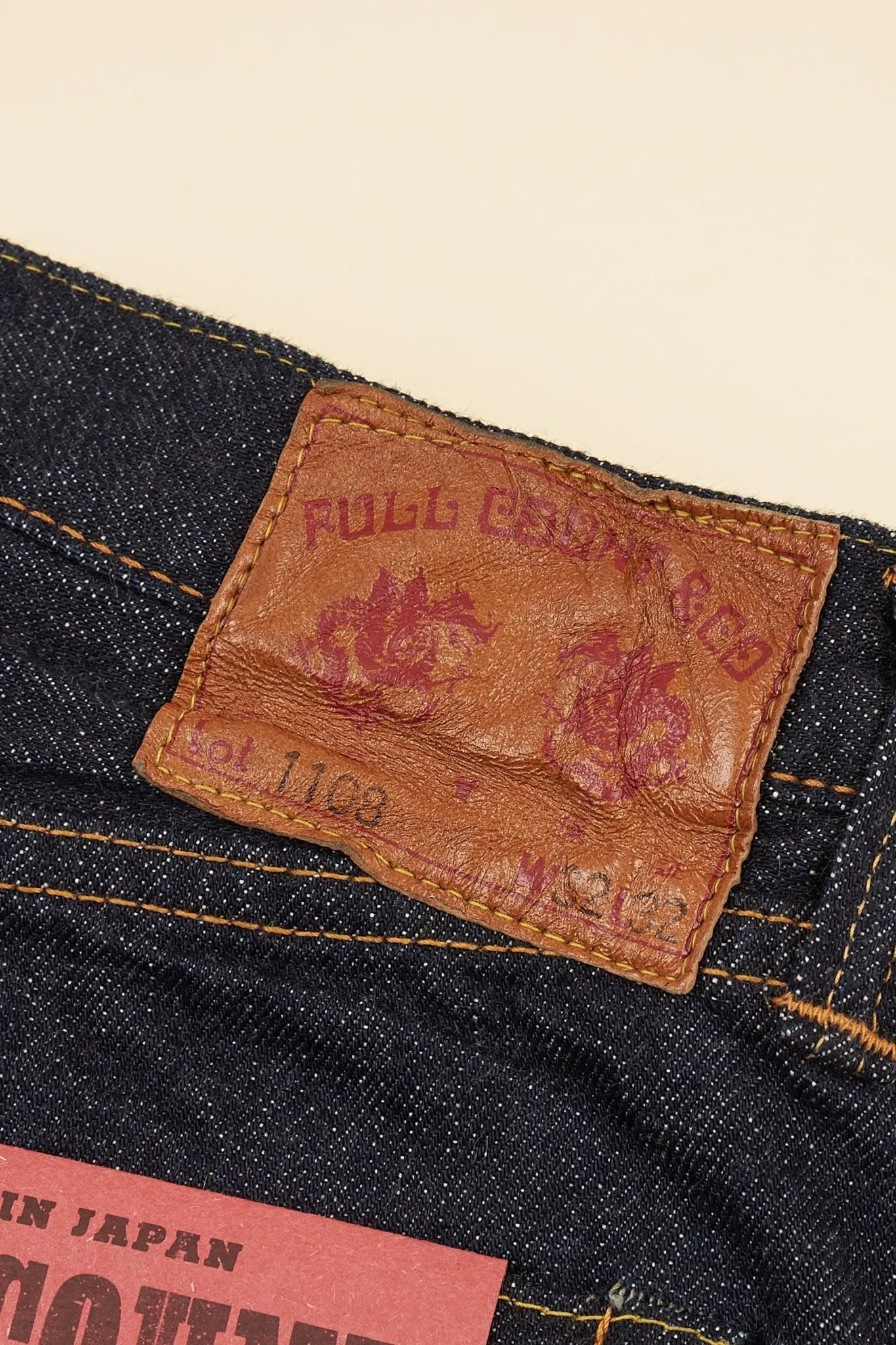 Fullcount 1108 Slim Straight Selvedge Denim - 13.7oz