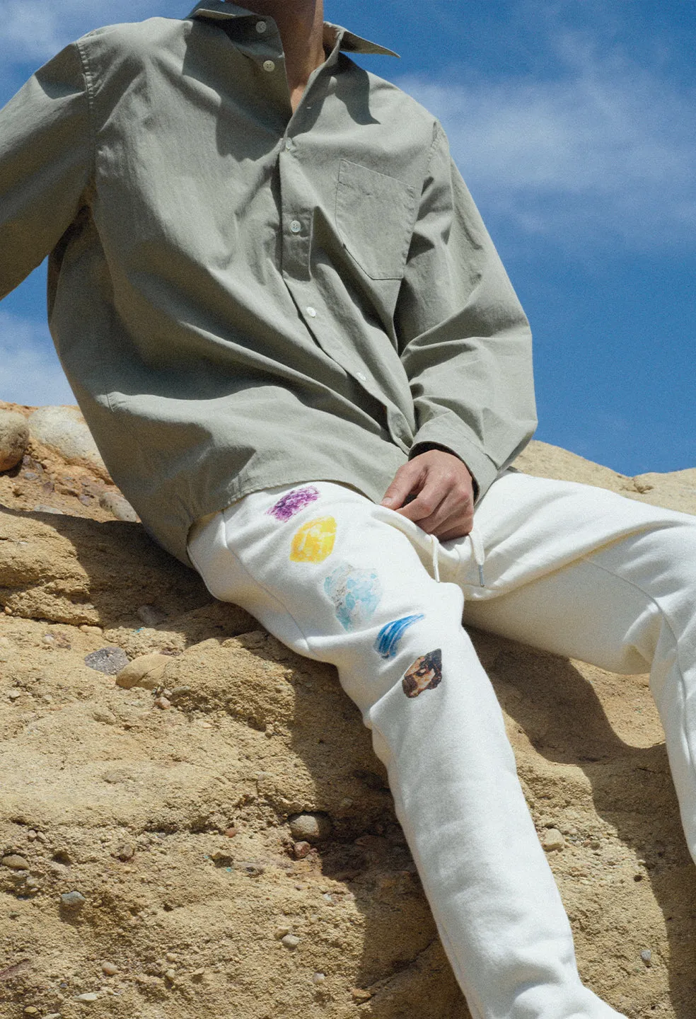 Gem Show La Sweatpants / Salt