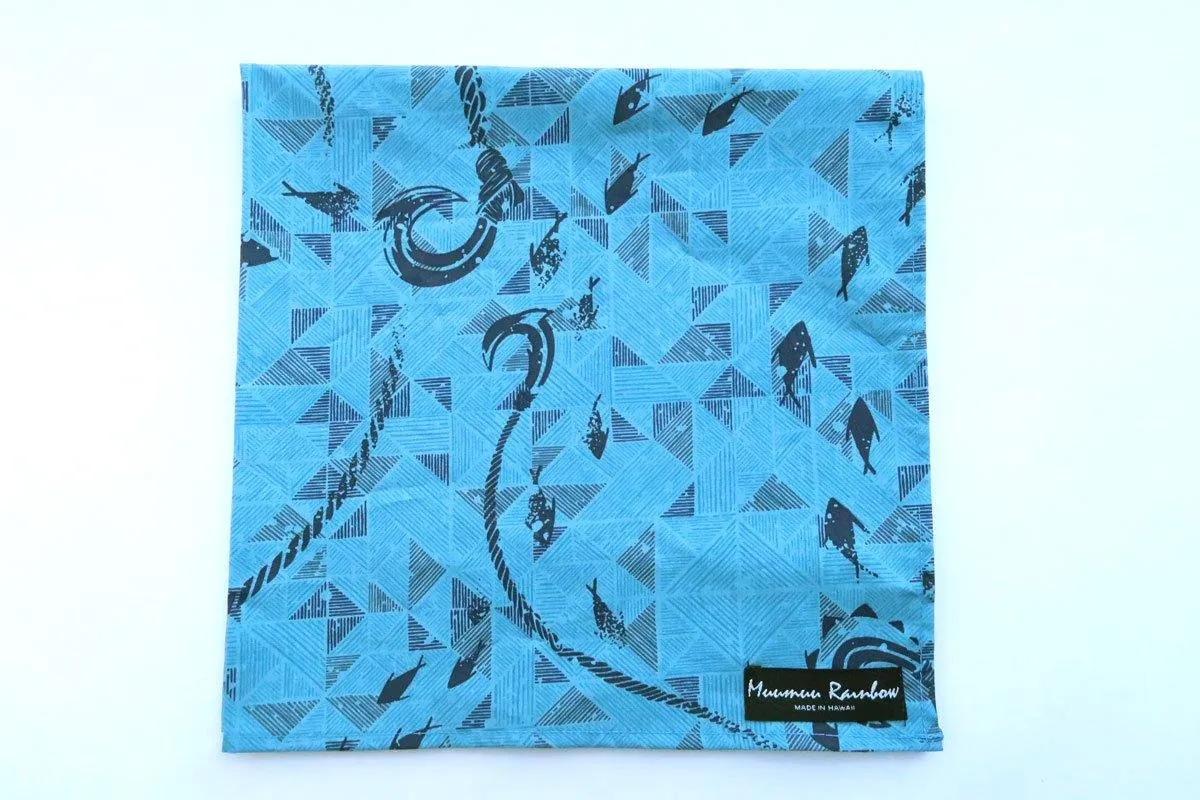 Gift Wrap Fabric Furoshiki | Eco Wrapping Cloth | BLUE LARGE