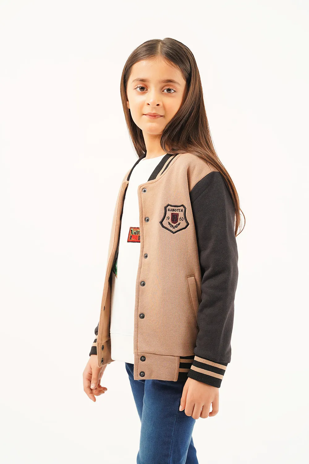 Girl's Front Zip Jacket