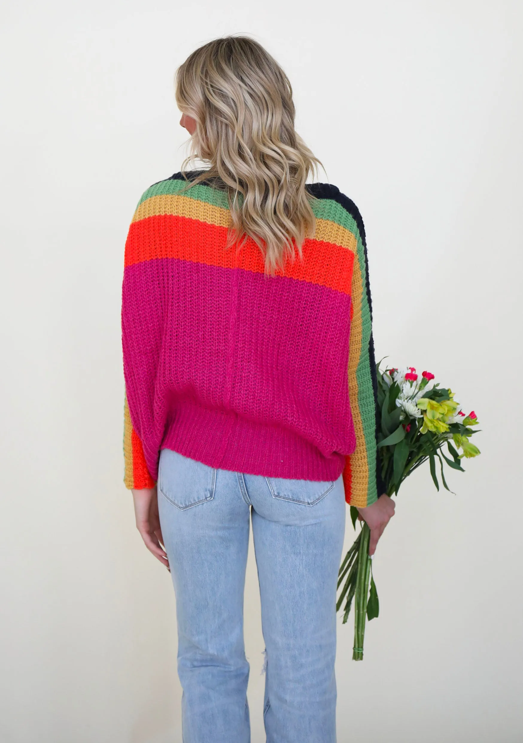 Hung Up On You Stripe Sweater