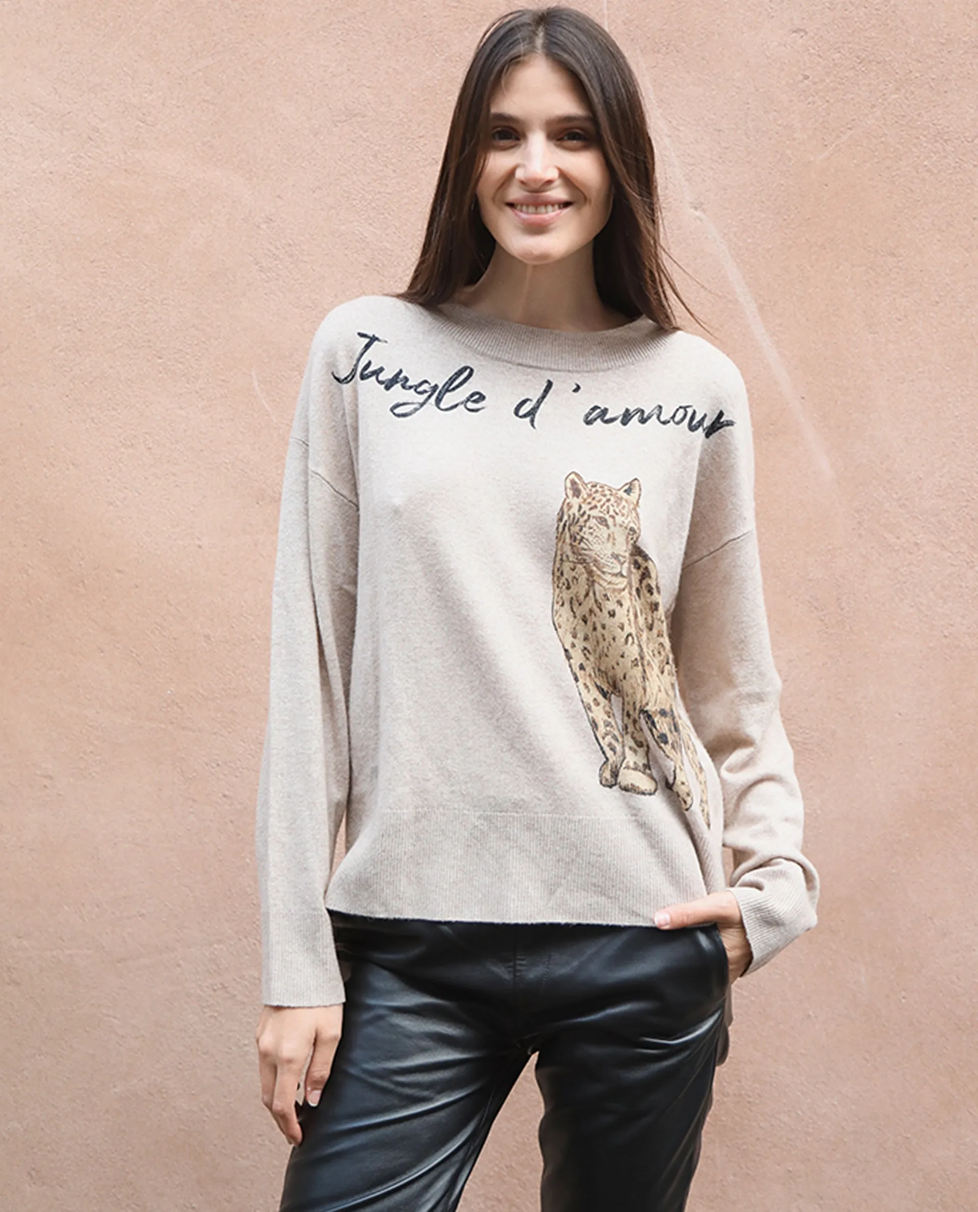 Jungle d'Amour Wool Sweater