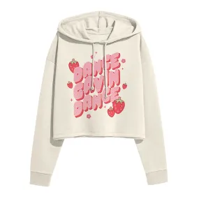 Kawaii Strawberry Bone Crop Hoodie