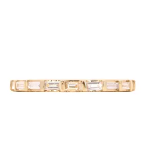 Latitude Baguette Diamond Band