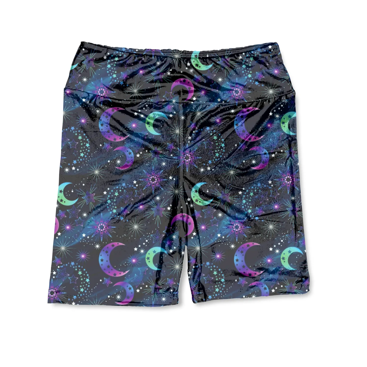 Lunar Nights in Biker-Slip Shorts 6"