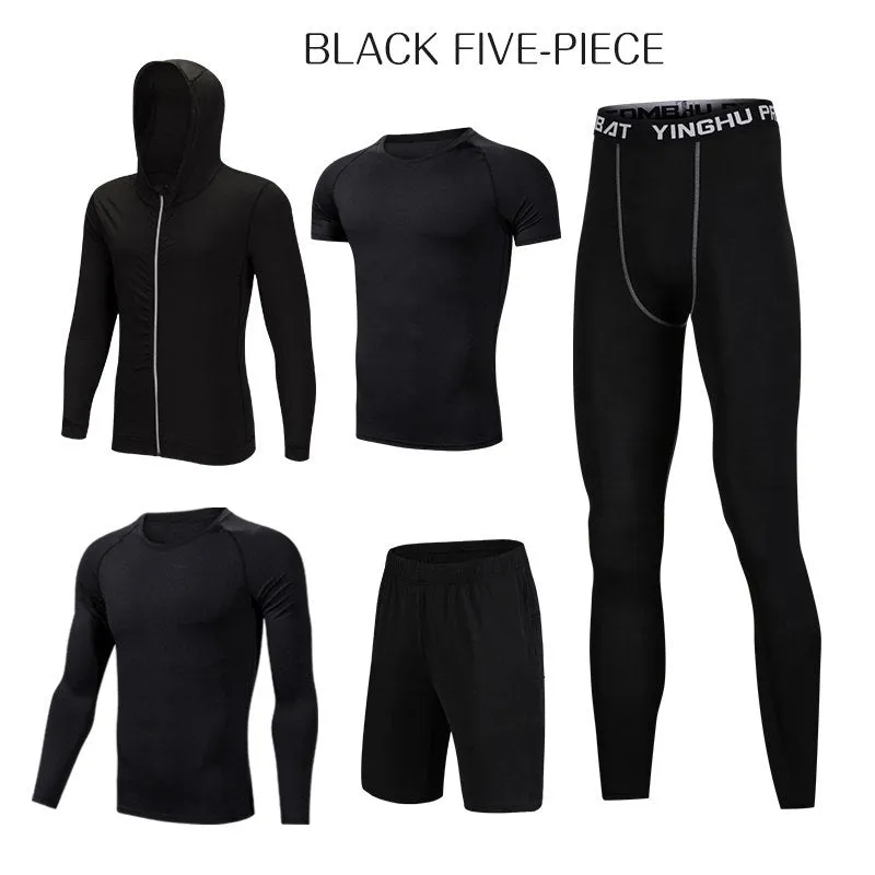 Men's Tracksuit Sports Suit Gym Fitness Compression Clothes