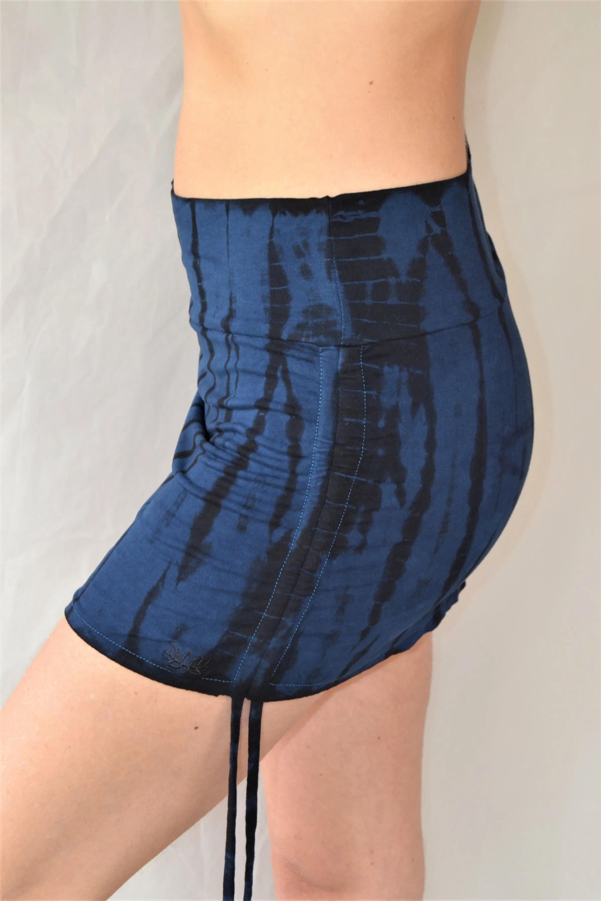 Midnight Tie Dye Cinch Skirt