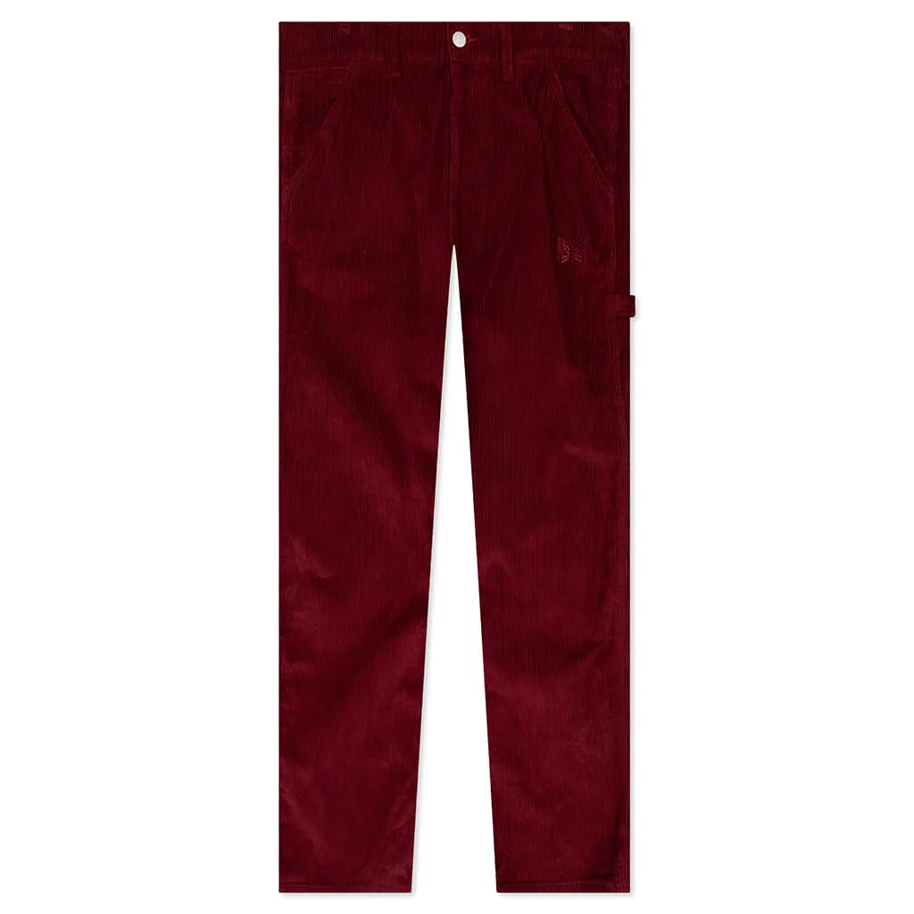 Needles x SMITH'S Painter Pant 8W Corduroy - Red