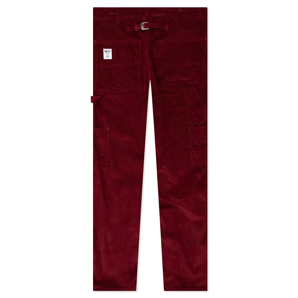 Needles x SMITH'S Painter Pant 8W Corduroy - Red