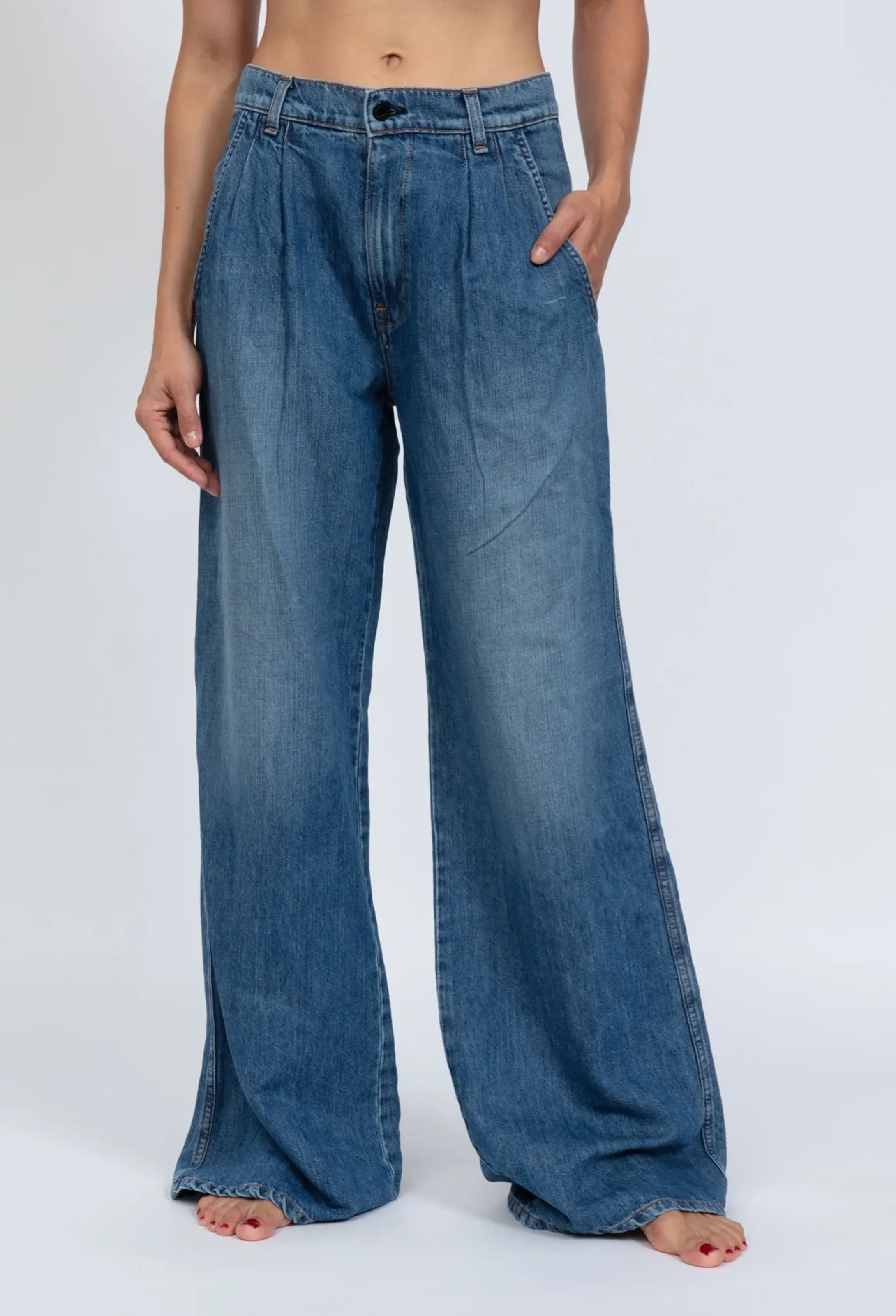 Pleated Trouser Pant