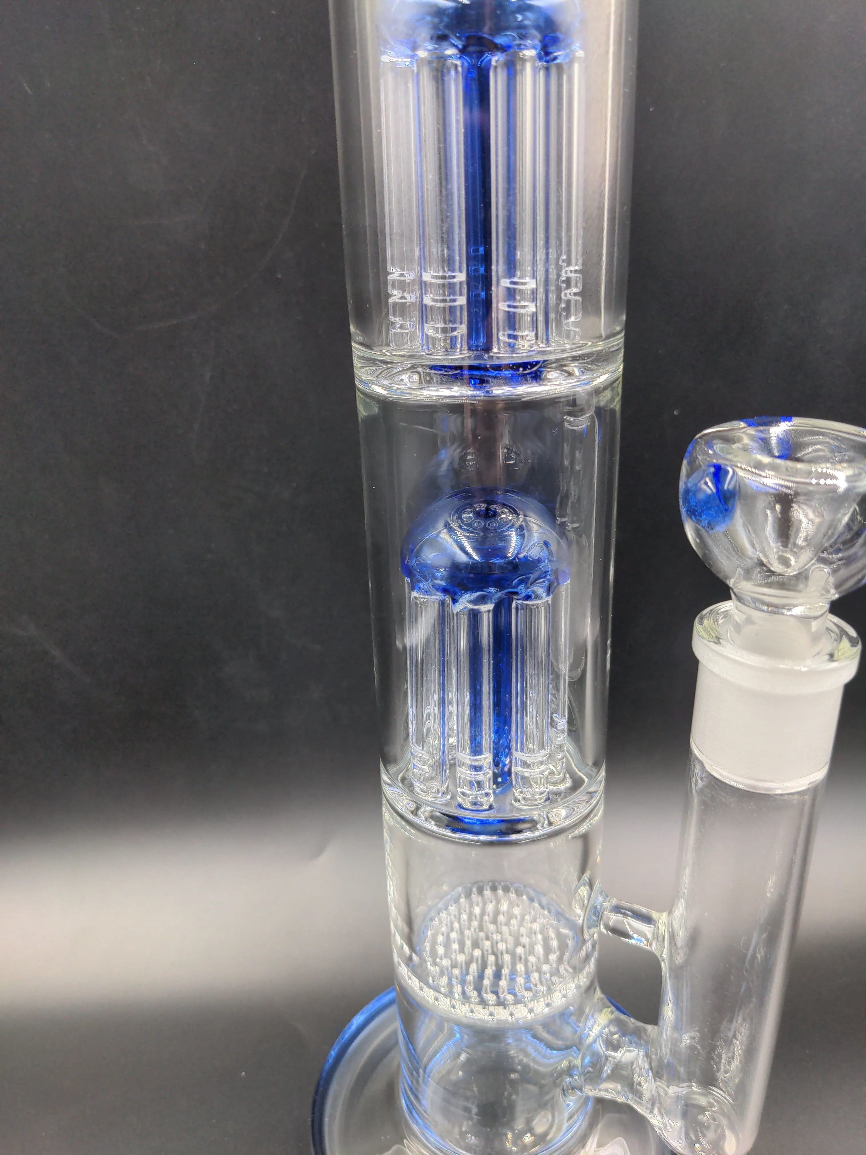 Pulsar Dual Jellyfish Perc Water Pipe | 16.5