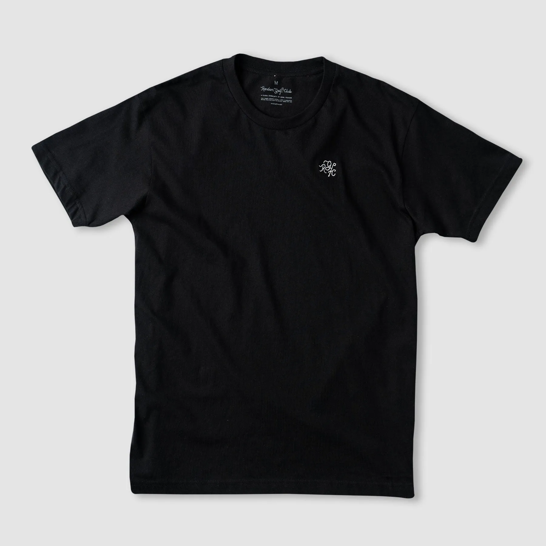 Random Golf Club Classics Monogram Tee - Black