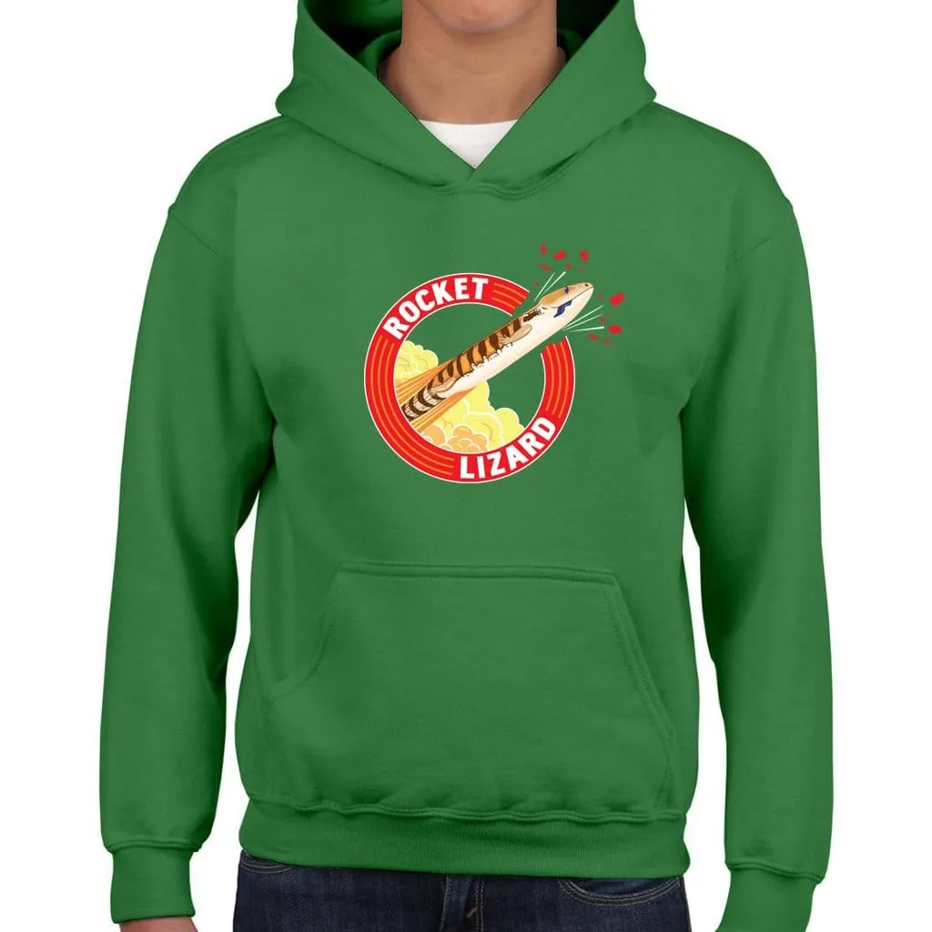 Rocket Lizard Blue Tongue Skink Youth Hoodie