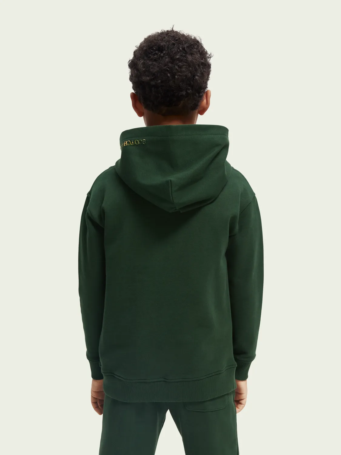 Scotch & Soda Boys Classic Hoodie _Green 167580-1214