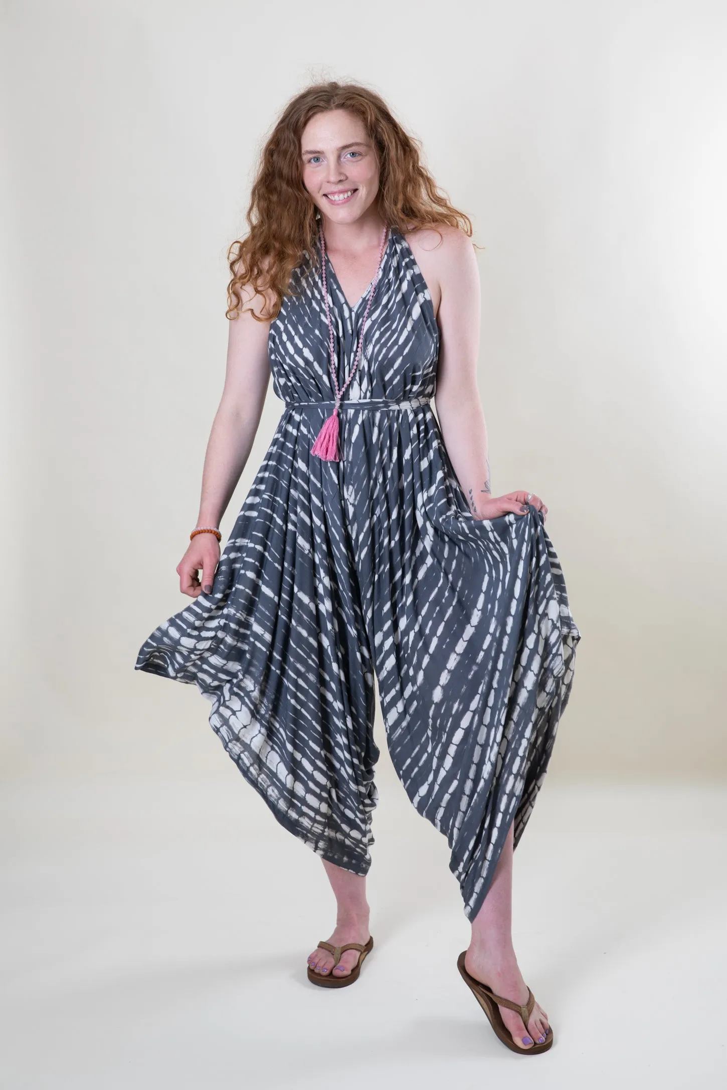 Shibori Tie Dye Jumpsuit