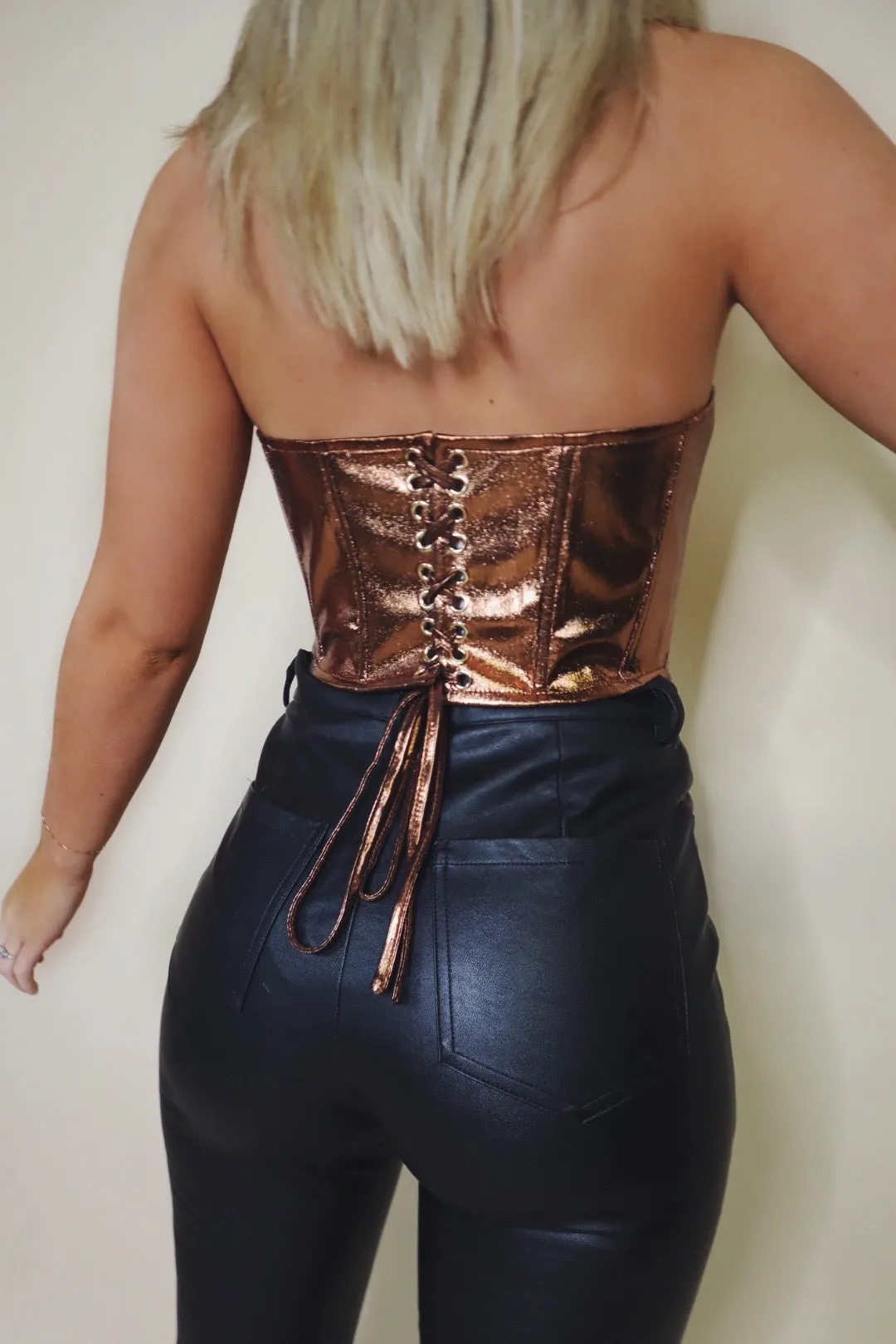 Shimmer Corset Top