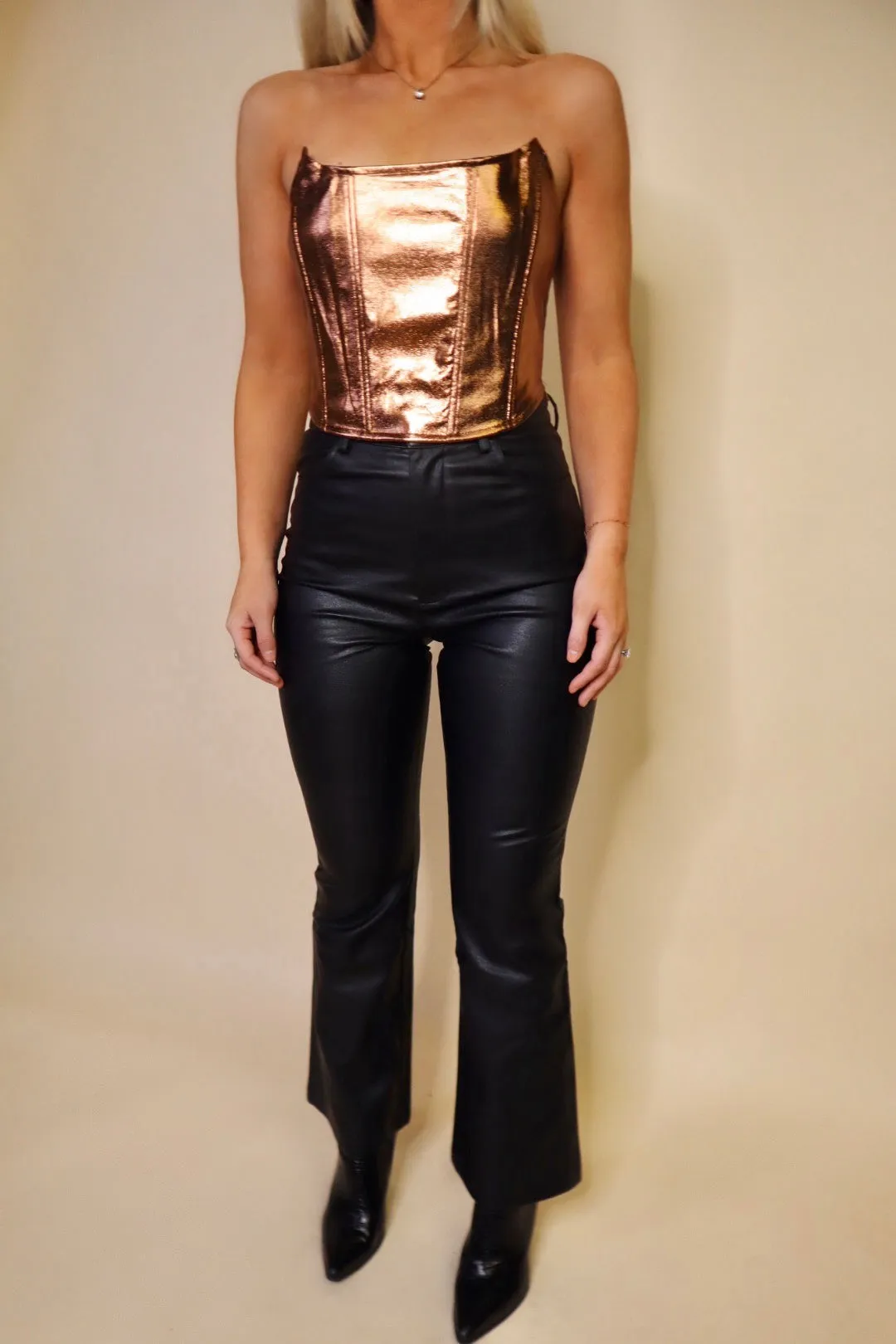 Shimmer Corset Top