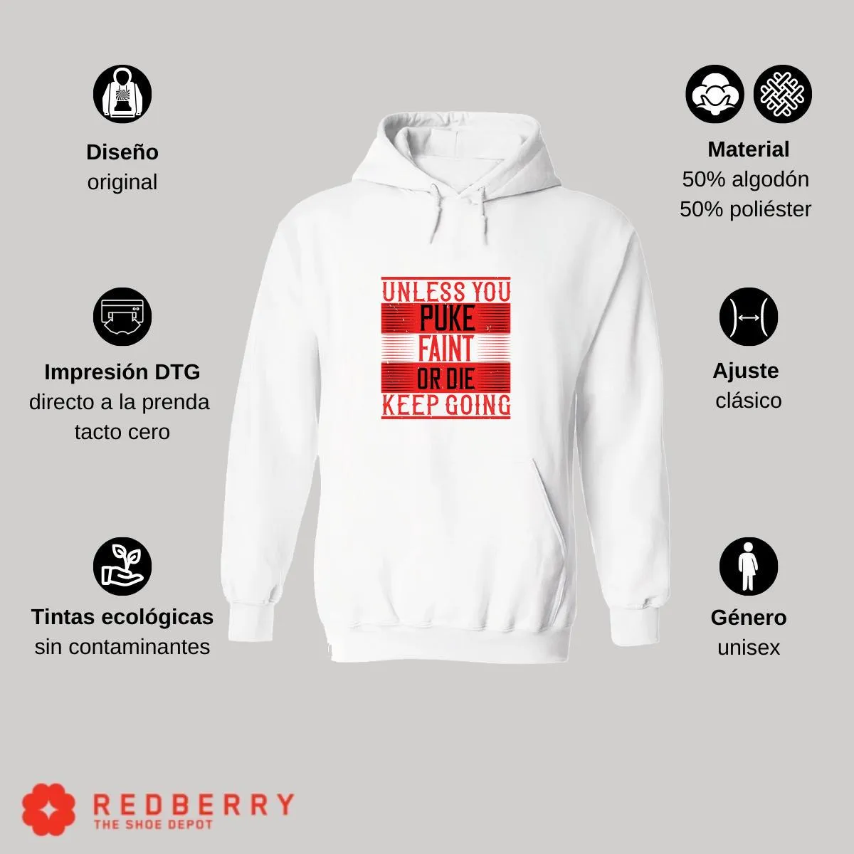 Sudadera Hombre  Hoodie Fitness Gym Ejercicio 041