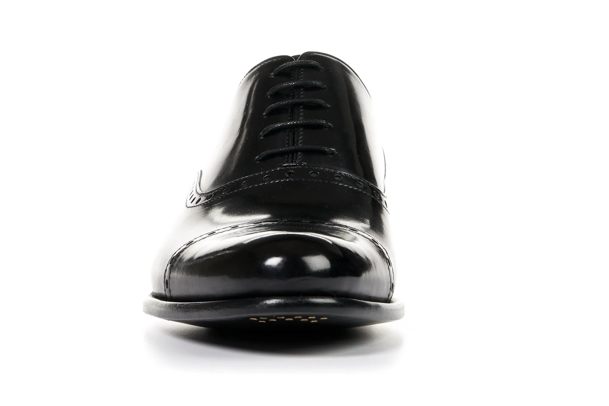 The Brando Semi-Brogue Oxford - Nero