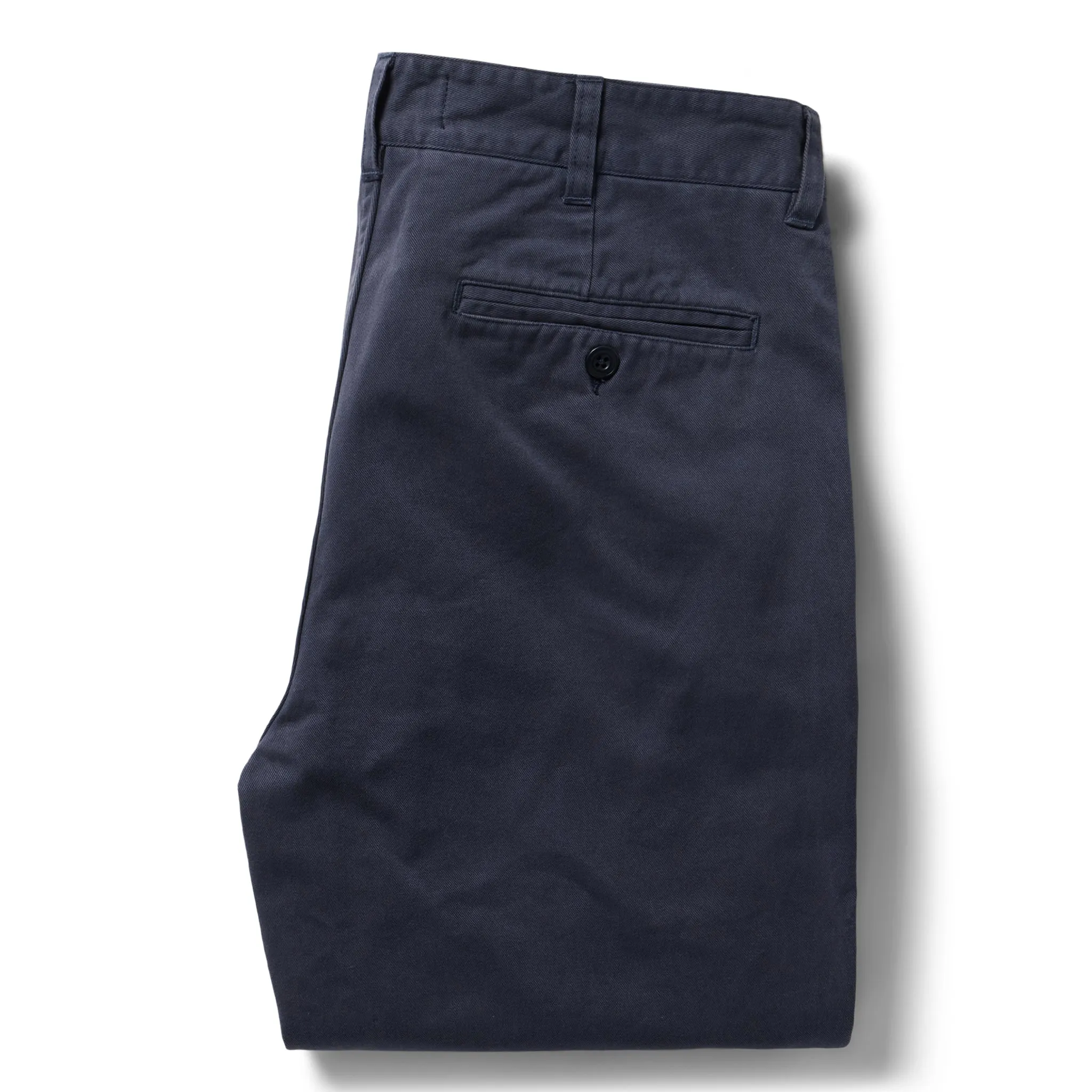 The Slim Foundation Pant in Organic Marine