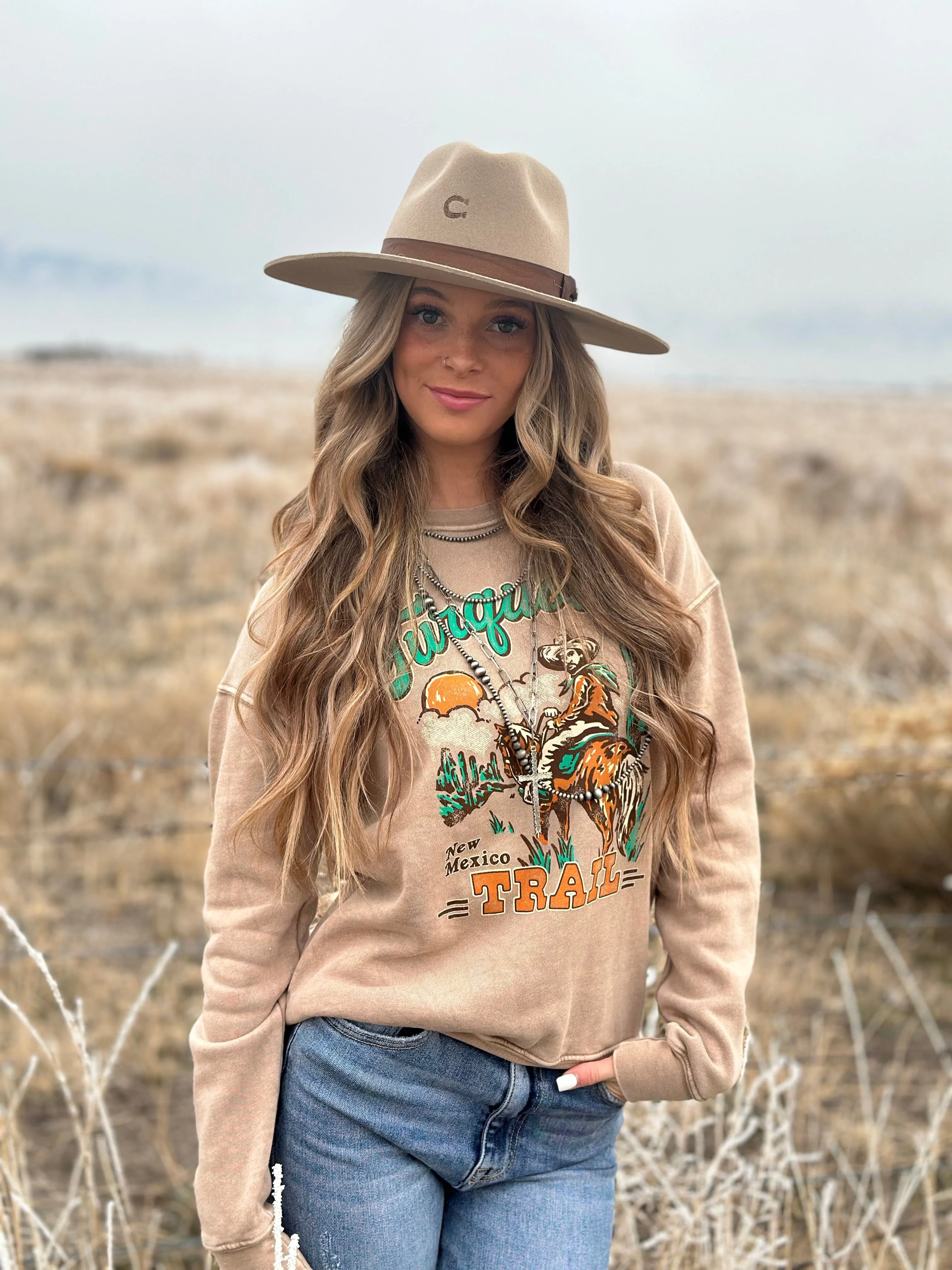 The Turquoise Trail Sweatshirt