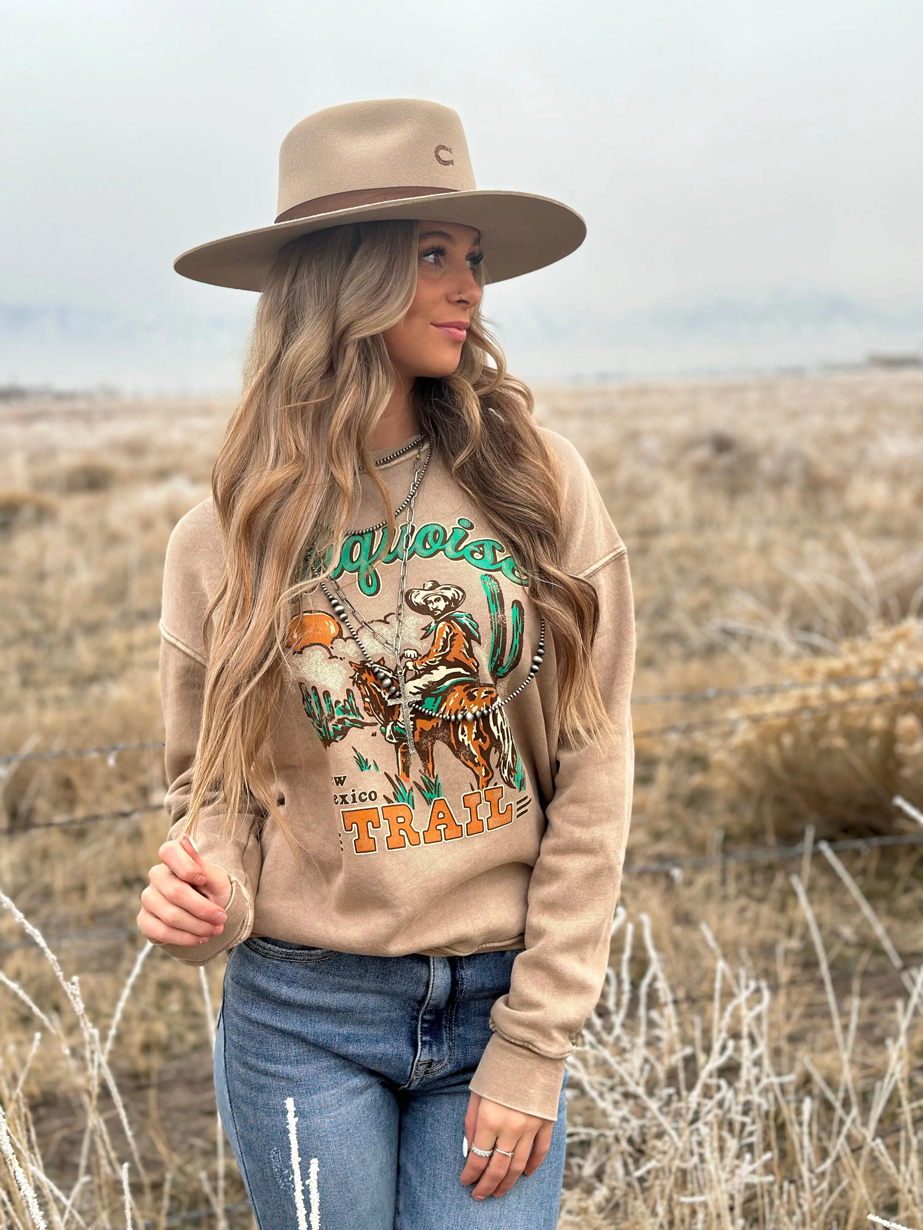 The Turquoise Trail Sweatshirt