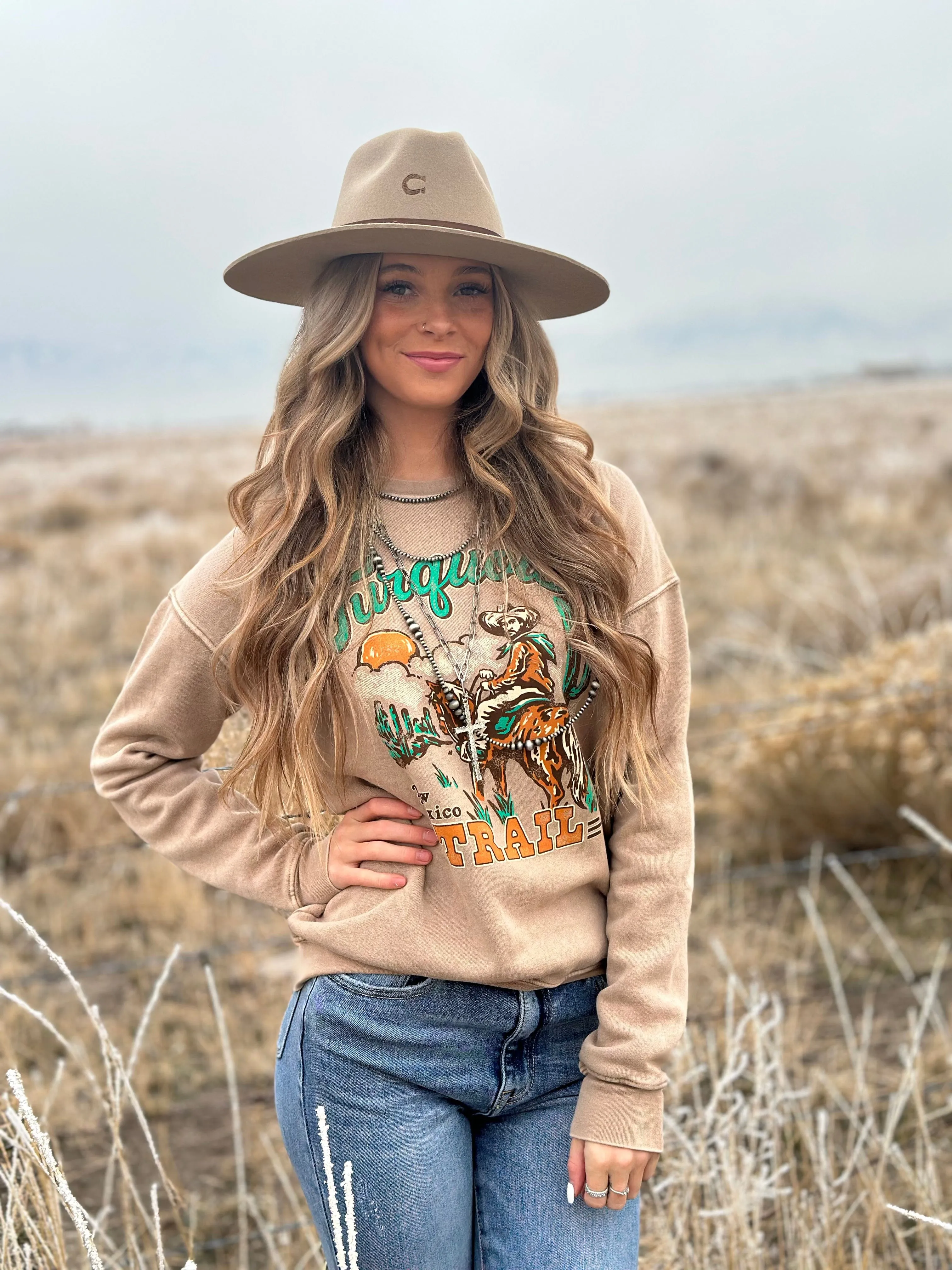 The Turquoise Trail Sweatshirt