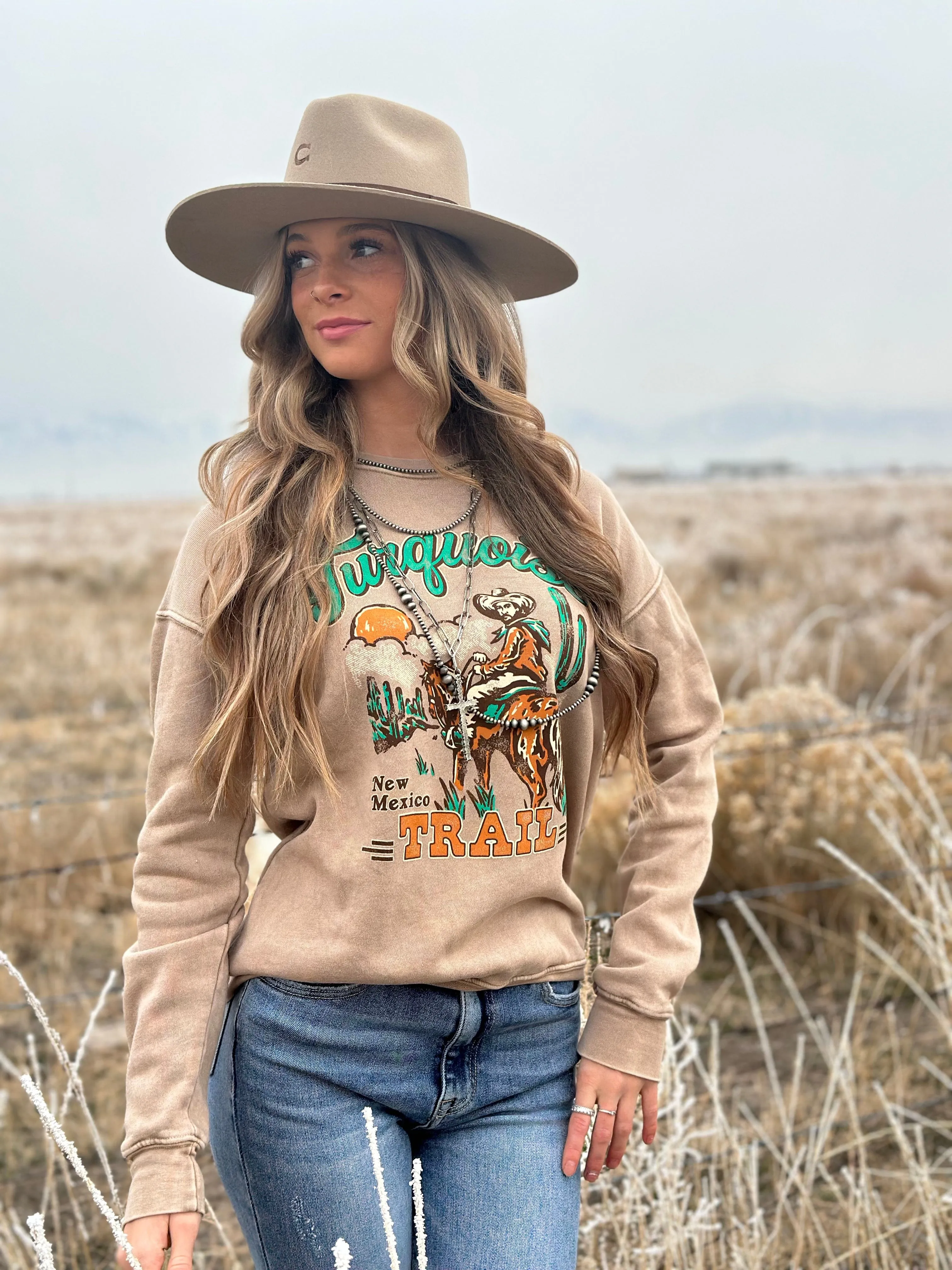 The Turquoise Trail Sweatshirt